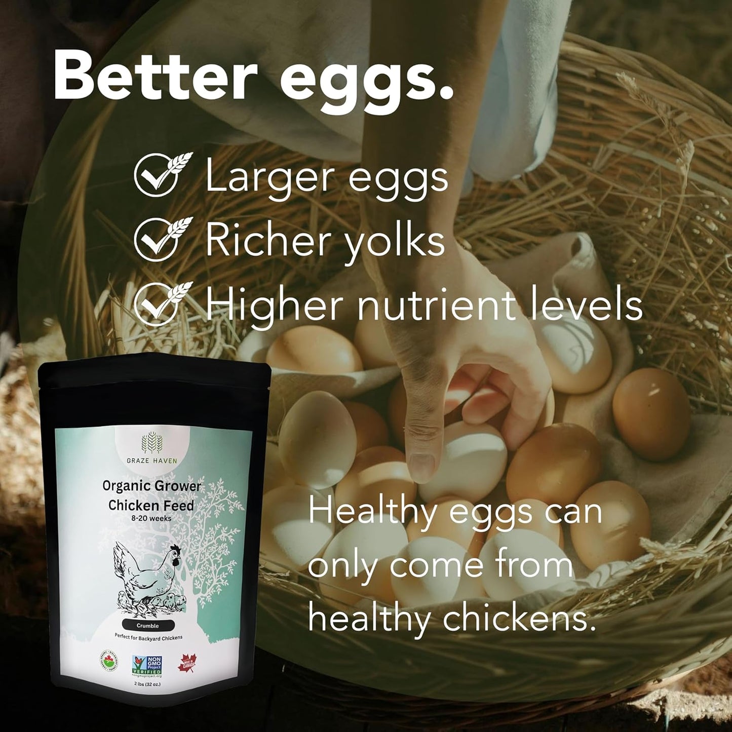 Organic Grower Chicken Feed