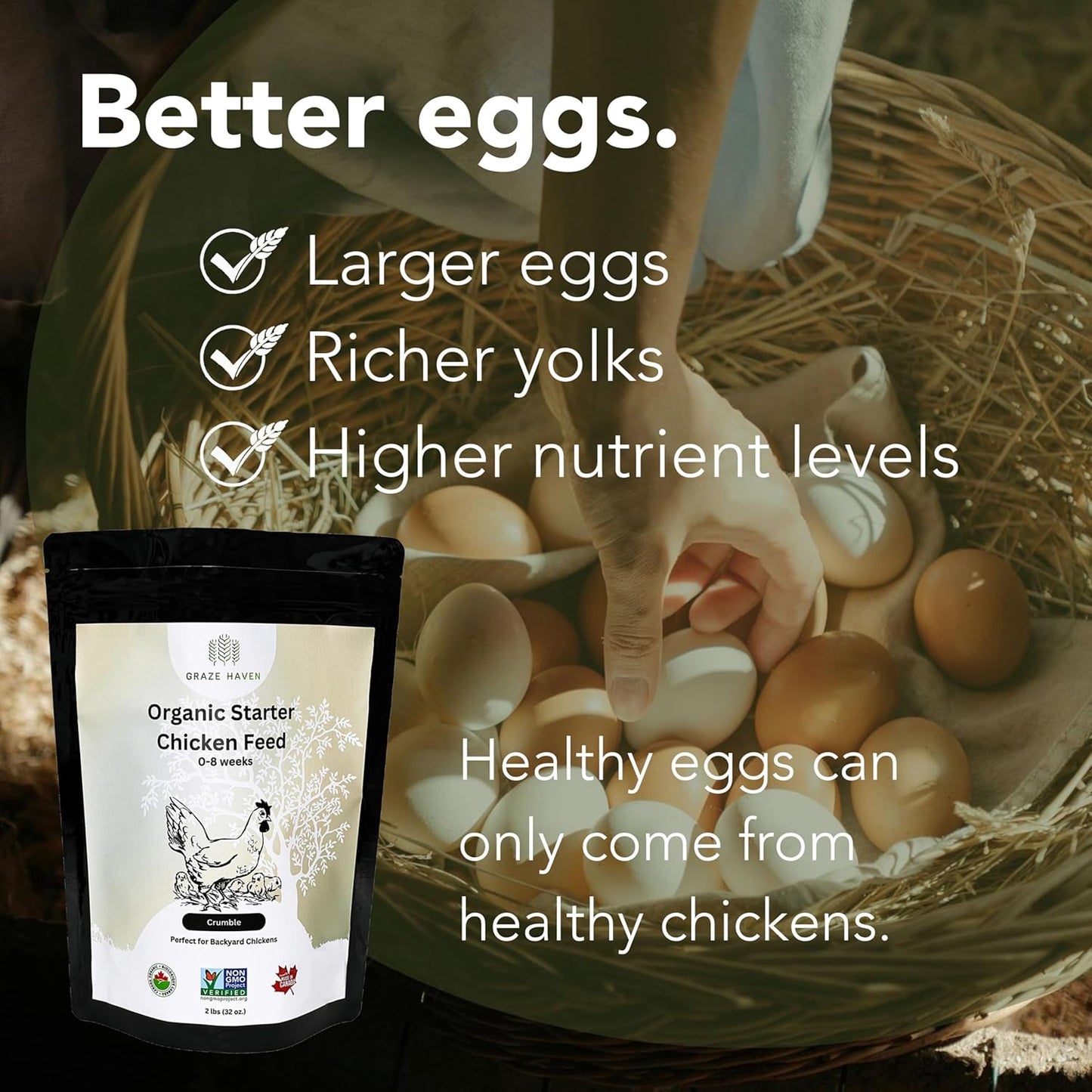 Organic Starter Chicken Feed