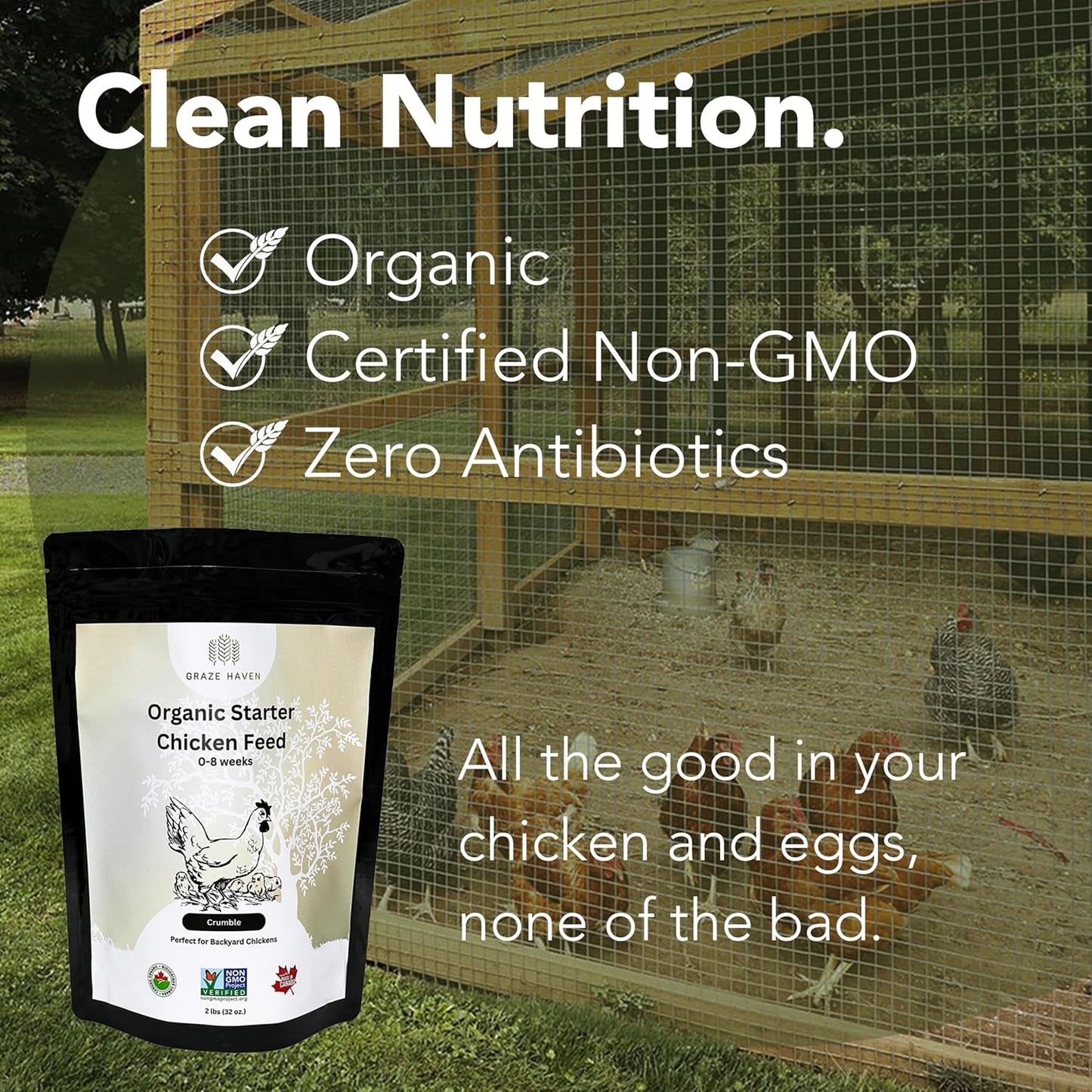 Organic Starter Chicken Feed