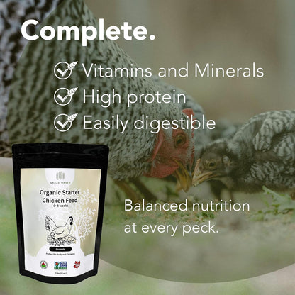 Organic Starter Chicken Feed